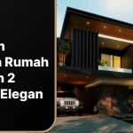Cover Contoh Desain Rumah Mewah 2 Lantai Elegan