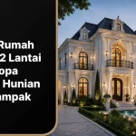 Desain Rumah Mewah 2 Lantai Gaya Eropa